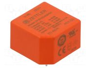Converter: AC/DC; 3W; Uin: 90÷264VAC,100÷370VDC; Uout: 24VDC; OUT: 1 ZETTLER