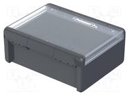 Enclosure: multipurpose; X: 239mm; Y: 300mm; Z: 120mm; BOCUBE BOPLA