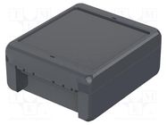 Enclosure: multipurpose; X: 125mm; Y: 151mm; Z: 60mm; BOCUBE; UL94V-0 BOPLA