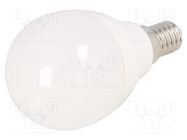 LED lamp; cool white; E14; 230VAC; 720lm; 8W; 160°; 6400K GTV Poland