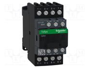 Contactor: 4-pole; NO x4; Auxiliary contacts: NC + NO; 24VDC; 40A SCHNEIDER ELECTRIC