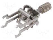 Rail mounted connector End/partition plate; orange; 283; 283-9 WAGO