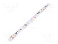 LED tape; white warm; LED/m: 70; 8mm; IP20; 120°; 4.8W/m; CRImin: 95 KLUŚ