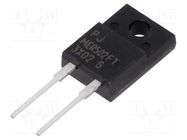 Diode: rectifying; THT; 200V; 5A; tube; Ifsm: 100A; ITO220AC; Ir: 60uA PanJit Semiconductor