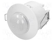 Motion sensor; ceiling; 230VAC; IP20; 12m; Range: 10s÷15min; 360° ORNO