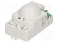 Microwave motion detector; wall mount; 230VAC; IP20; -20÷50°C ORNO