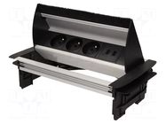 Plug socket strip: furniture; furniture socket; IP20; 3680W ORNO