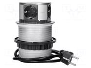 Plug socket strip: furniture; furniture socket; IP20; 3680W ORNO