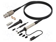 Probe: for oscilloscope; passive; 350MHz; 10: 1; In.imp: 10MΩ; 1ns CAL TEST
