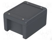 Enclosure: multipurpose; X: 128mm; Y: 159mm; Z: 90mm; BOCUBE ALU BOPLA