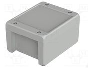 Enclosure: multipurpose; X: 128mm; Y: 159mm; Z: 90mm; BOCUBE ALU BOPLA