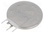 Battery: lithium; CR2430,coin; 3V; 285mAh; non-rechargeable RENATA