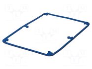 Gasket; elastomer thermoplastic TPE; BoPad; Colour: blue BOPLA