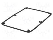 Gasket; elastomer thermoplastic TPE; BoPad; Colour: black BOPLA