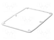 Gasket; elastomer thermoplastic TPE; BoPad; Colour: white BOPLA