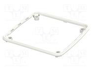 Gasket; elastomer thermoplastic TPE; BoPad; Colour: white BOPLA