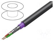 Wire; 1x2x22AWG; for direct burial,PROFIBUS; wire; Cu; black; none HELUKABEL