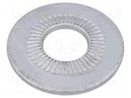 Washer; internally serrated; M10; D=27mm; h=3.1mm; spring steel BOSSARD