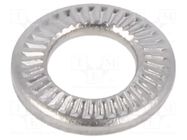 Washer; internally serrated; M5; D=10mm; h=1.5mm; BN 21206 BOSSARD