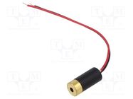 Module: laser; 0.75mW; red; dot; 650nm; 3÷12VDC; 10÷25mA PICOTRONIC