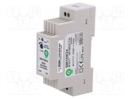 Power supply: switching; for DIN rail; 15W; 24VDC; 0÷630mA; OUT: 1 POS