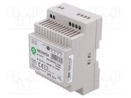 Power supply: switching; for DIN rail; 30W; 24VDC; 0÷1.25A; OUT: 1 POS