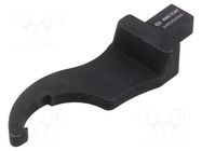 Wrench tip; torque,hook; 40÷45mm; Mounting: 14x18 KING TONY