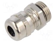 Cable gland; without nut; M16; IP68; brass; Entrelec TE Connectivity