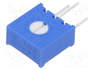 Potentiometer: mounting; single turn,vertical; 100kΩ; 500mW; ±10% BOURNS