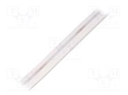 NEON LED tape; white warm; 2835; 24V; LED/m: 120; 4mm; IP65; 5W/m 