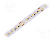 LED tape; white warm; 2835; LED/m: 120; 12mm; white PCB; IP20; 120° IPIXEL LED