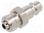 Connector plug; -0.95÷12bar; 432l/min; CK-6; -10÷60°C FESTO