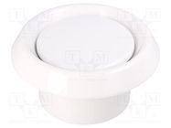 Accessories: air diffuser; white; polypropylene; Ø100mm; AN DOSPEL S.A.