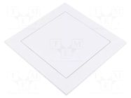 Accessories: access door; white; polypropylene; 150x150mm; DR DOSPEL S.A.