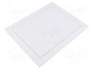 Accessories: access door; white; polypropylene; 200x250mm; DR DOSPEL S.A.