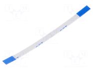 FFC tape; Cores: 4; Tape ph: 0.5mm; L: 50mm; 500mA; 60V; FFC5-TIN GCT