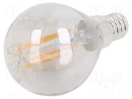 LED lamp; grey; E14; 230VAC; 200lm; 4W; 360°; 1800K GTV Poland