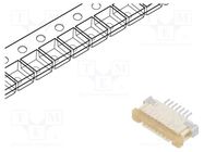 Connector: FFC/FPC; horizontal; PIN: 7; top contacts,ZIF; SMT; 50V MOLEX