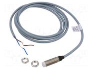 Sensor: inductive; OUT: NAMUR; 4mm; 7÷9VDC; M12; Connection: lead CARLO GAVAZZI