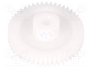 Spur gear; whell width: 9mm; Ø: 52mm; Number of teeth: 50; Module: 1 IGUS