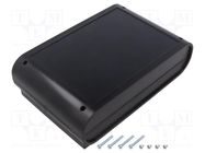 Enclosure: multipurpose; X: 140mm; Y: 218mm; Z: 56mm; ABS; black SUPERTRONIC