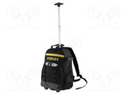 Backpack; Kind of container: tool case STANLEY