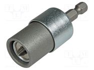 Holders for screwdriver bits; slot; Socket: 1/4"; with limiter STANLEY