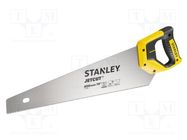 Hacksaw; manual; wood; 11teeth/inch; JETCUT™ FINE; 450mm STANLEY