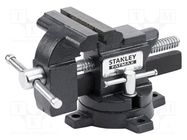 Vice; Jaws width: 50mm; Jaws opening max: 100mm STANLEY