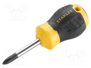 Screwdriver; Phillips; PH2; C/GRIP; 45mm STANLEY