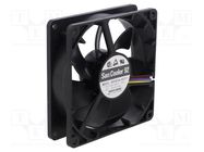 Fan: DC; axial; 24VDC; 92x92x25mm; 48m3/h; 23dBA; ball bearing SANYO DENKI