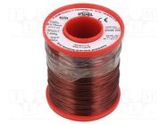 Coil wire; double coated enamelled; 0.75mm; 1kg; -65÷200°C INDEL