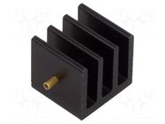 Heatsink: extruded; grilled; SOT32,TO220 FISCHER ELEKTRONIK