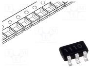 IC: instrumentation amplifier; 650kHz; SOT25; Iquiesc: 3uA DIODES INCORPORATED